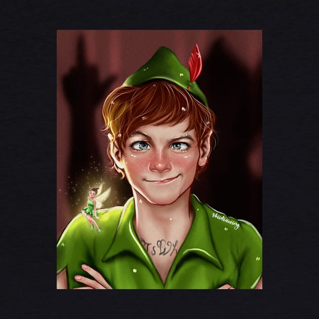 L as Peter by shiidrawing